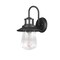 Globe Electric Globe Electric Mariner 1-Light Matte Black Wall Sconce 32981 - alternate 1